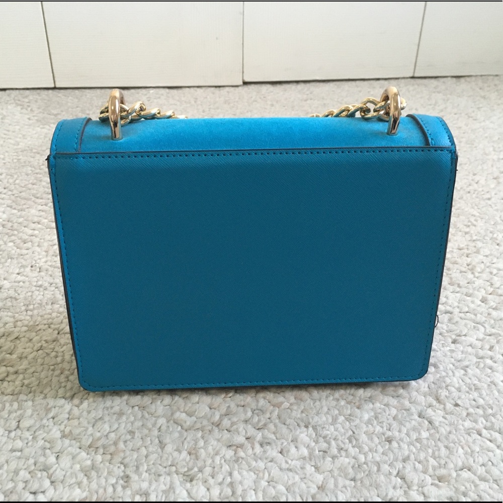 Blue crossbody purse - Picture 7 of 9